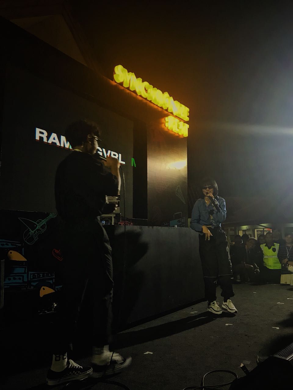 Penampilan Ramengvrl di panggung XZY Synchronize Fest 2018