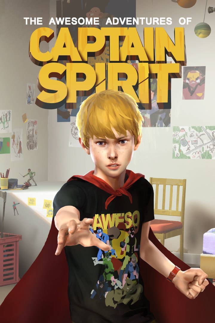 The Awesome Adventure of Captain Spirit Cover