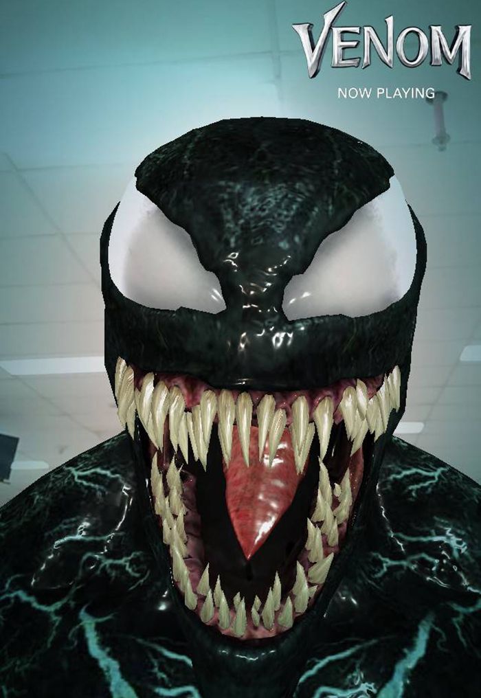 Venom Filter Snapchat