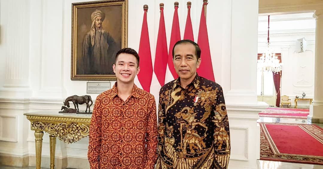 Jess No Limit bersama Presiden Jokowi