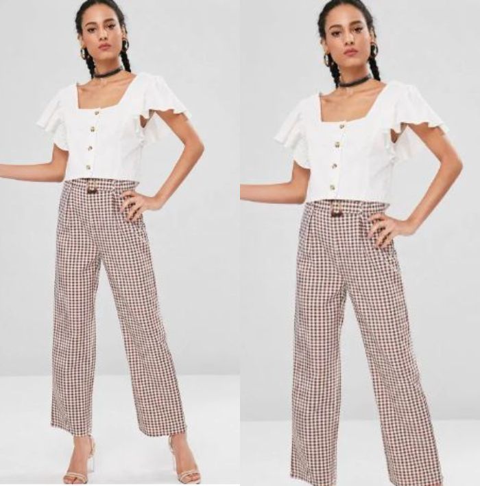 5 Pilihan Square Neck Blouse Terjangkau 
