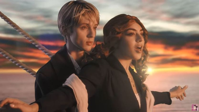 Charli XCX dan Troye Sivan tirukan adegan di film Titanic