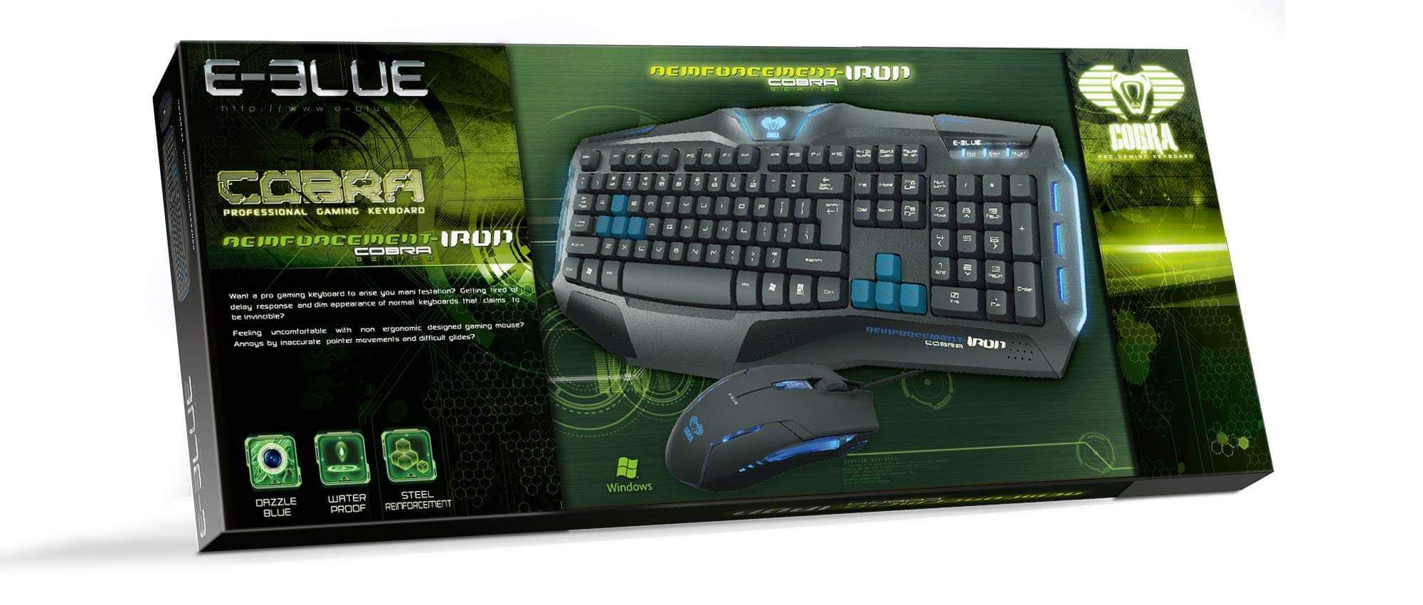 Keyboard dan Mouse E-Blue