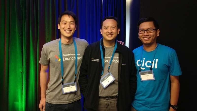 Inilah tiga petinggi Cicil, yaitu (ki-ka): Leslie Lim (co-founder), Edward Widjonarko (co-founder), dan Ricky Jeremiah (CTO)