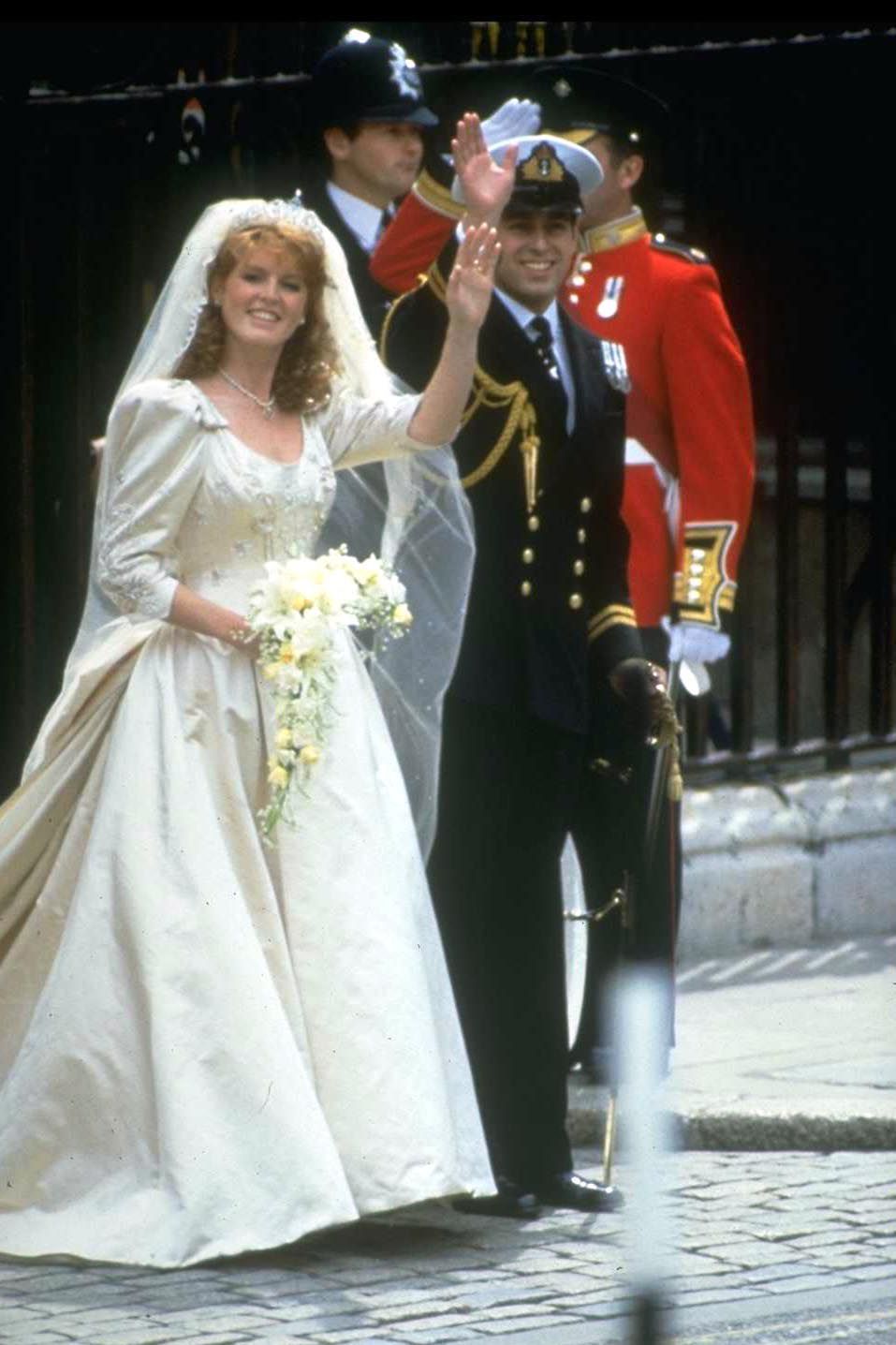 Sarah Ferguson dan Pangeran Andres (1986).