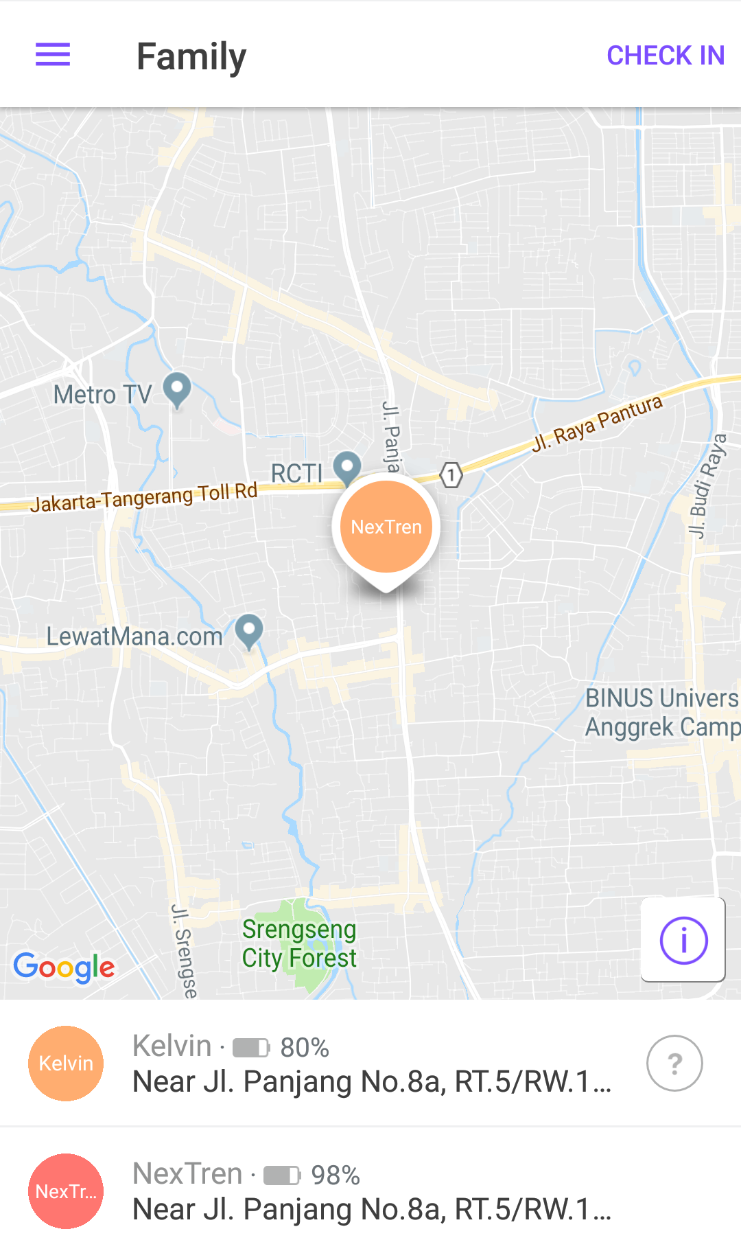 Aplikasi Life 360