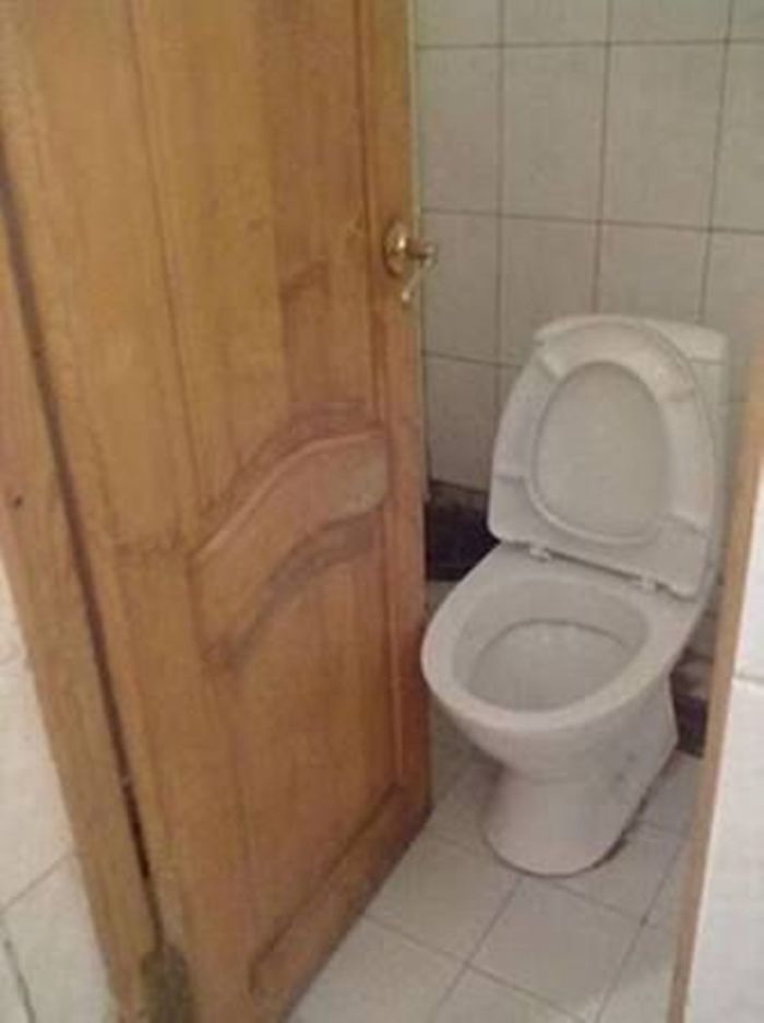 Ilustrasi Toilet dengan Desain Unik
