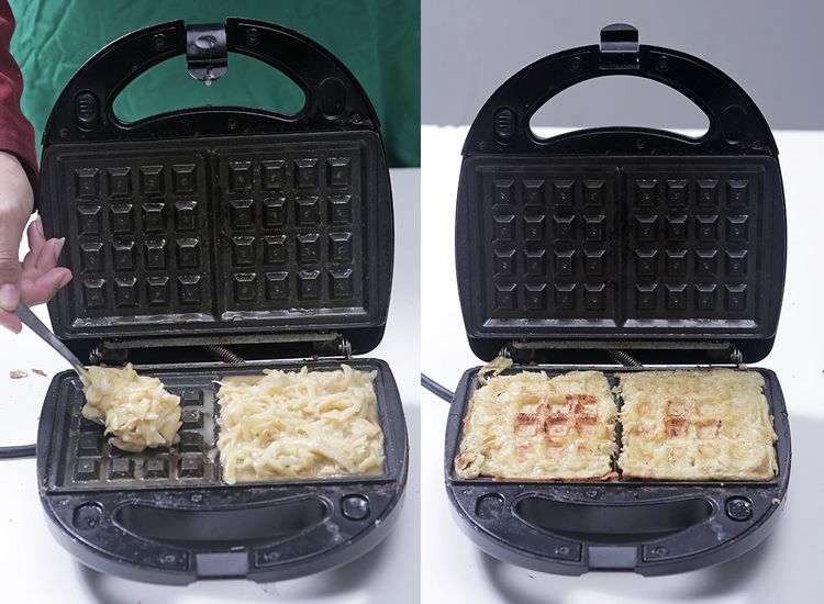 cara membersihkan waffle maker