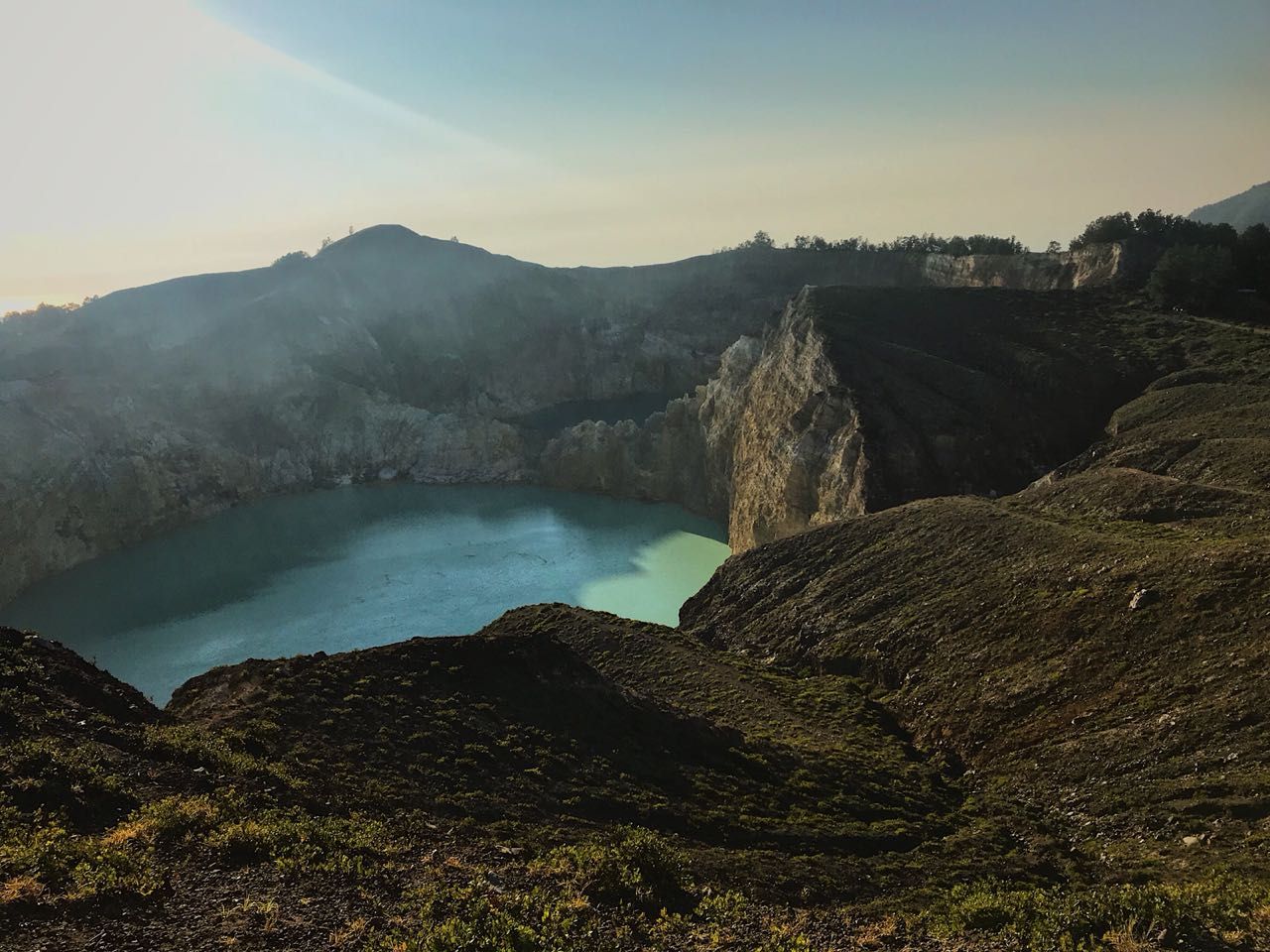 Keindahan danau Kelimutu di Flores, NTT