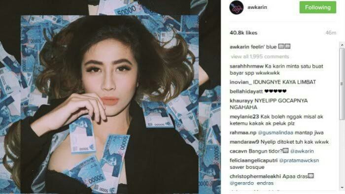 Awkarin jual akun instagram