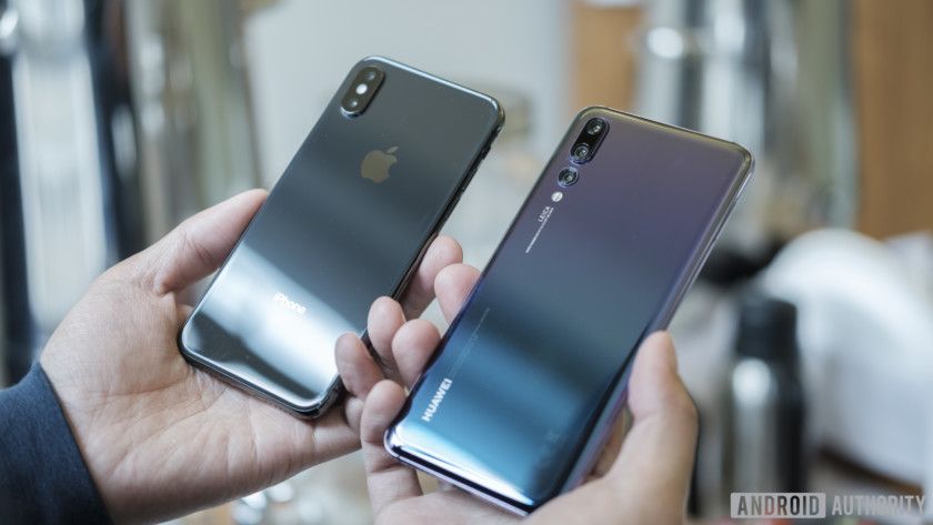 iPhone X VS Huawei P20 Pro