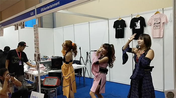 Penampilan Idol Group dari Jepang di Comic Con 2018
