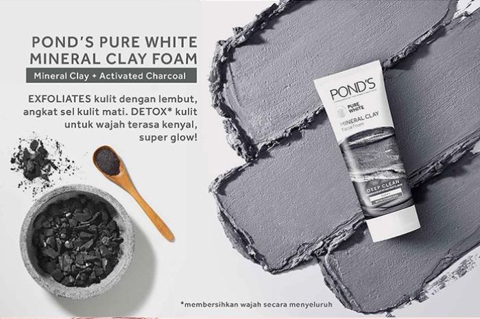 komposisi ponds pure white