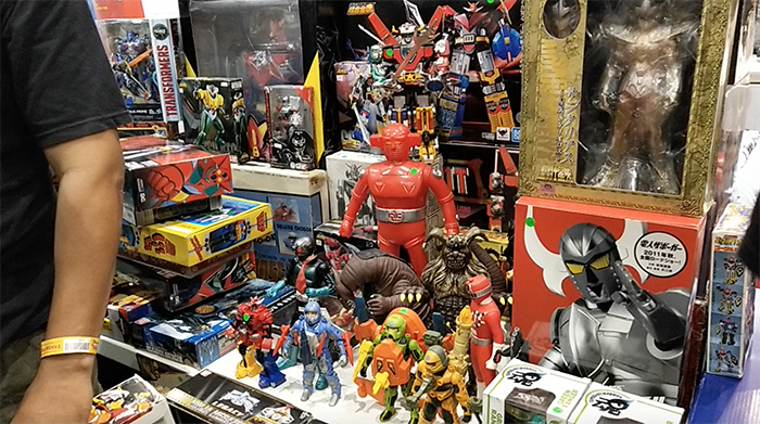Booth Action Figure Comic Con 2018