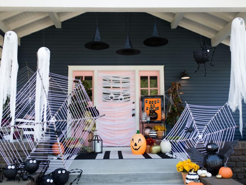 Dekorasi rumah untuk Halloween
