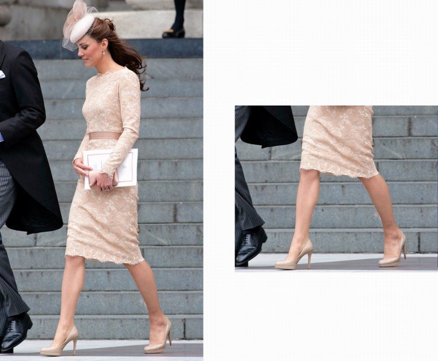 Kate Middleton selalu pakai high heels