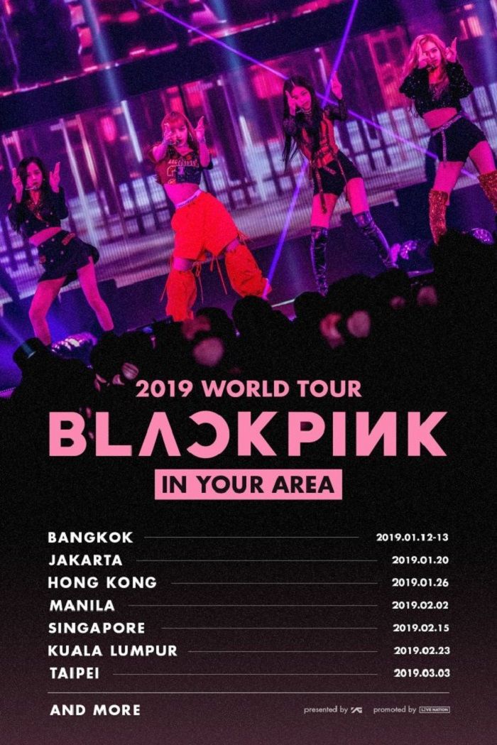 Jadwal Tour 'In Your Area' BLACKPINK