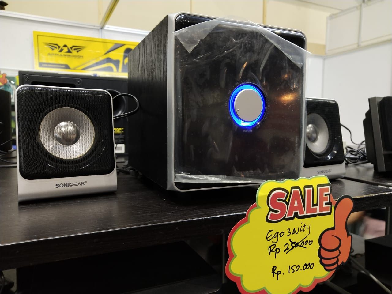 Promo Harga Speaker di Indocomtech 2018