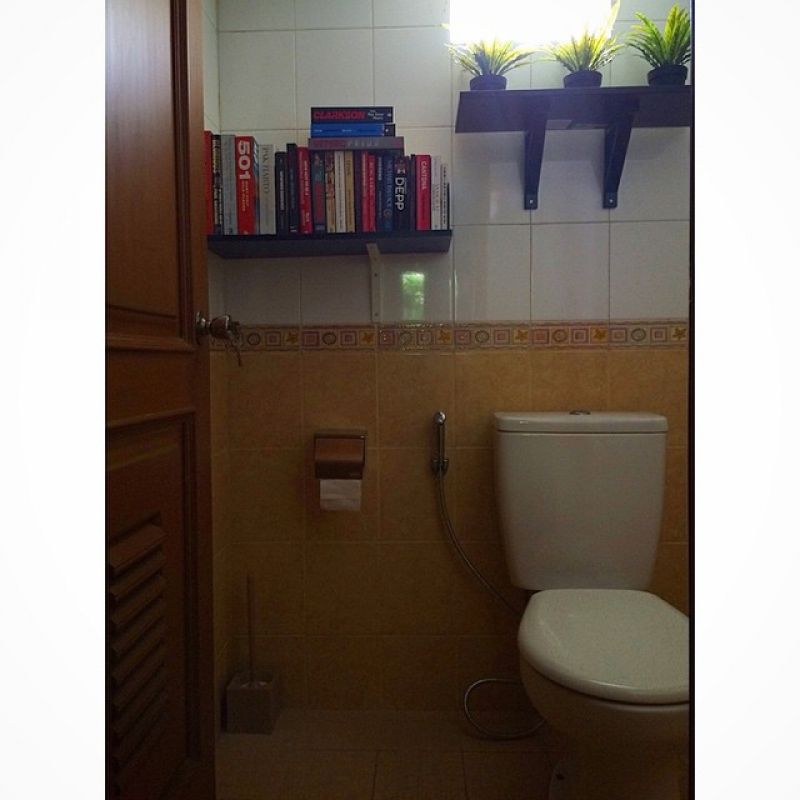 Toilet di rumah Bambang Pamungkas