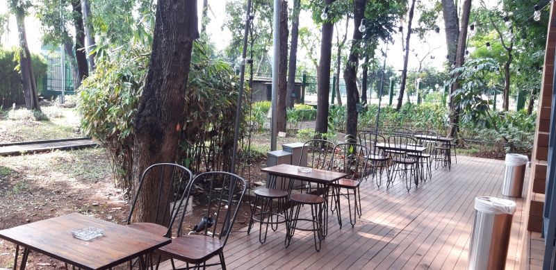 Area outdoor di Arborea Cafe