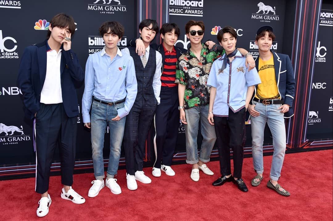 BTS di red carpet Billboard Music Awards 2018