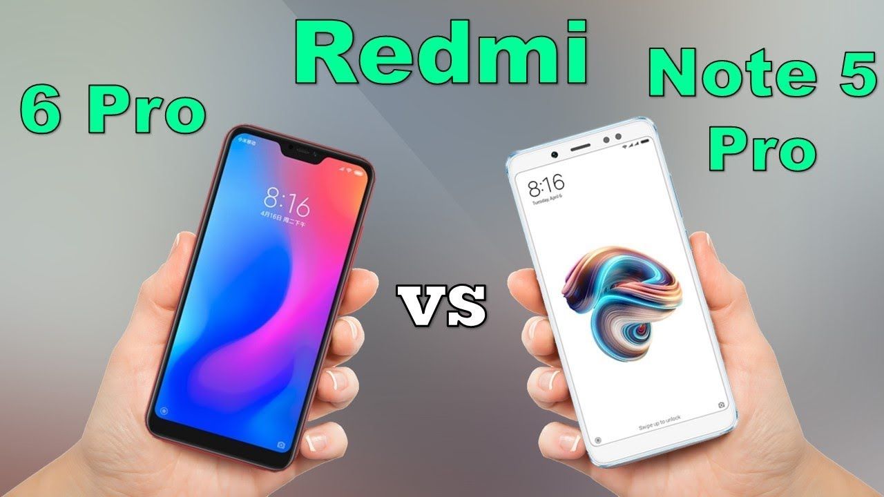 Redmi 6 Pro Vs