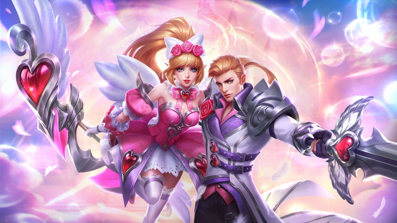 Skin Couple Miya dan Alucard di event Valentine 2018