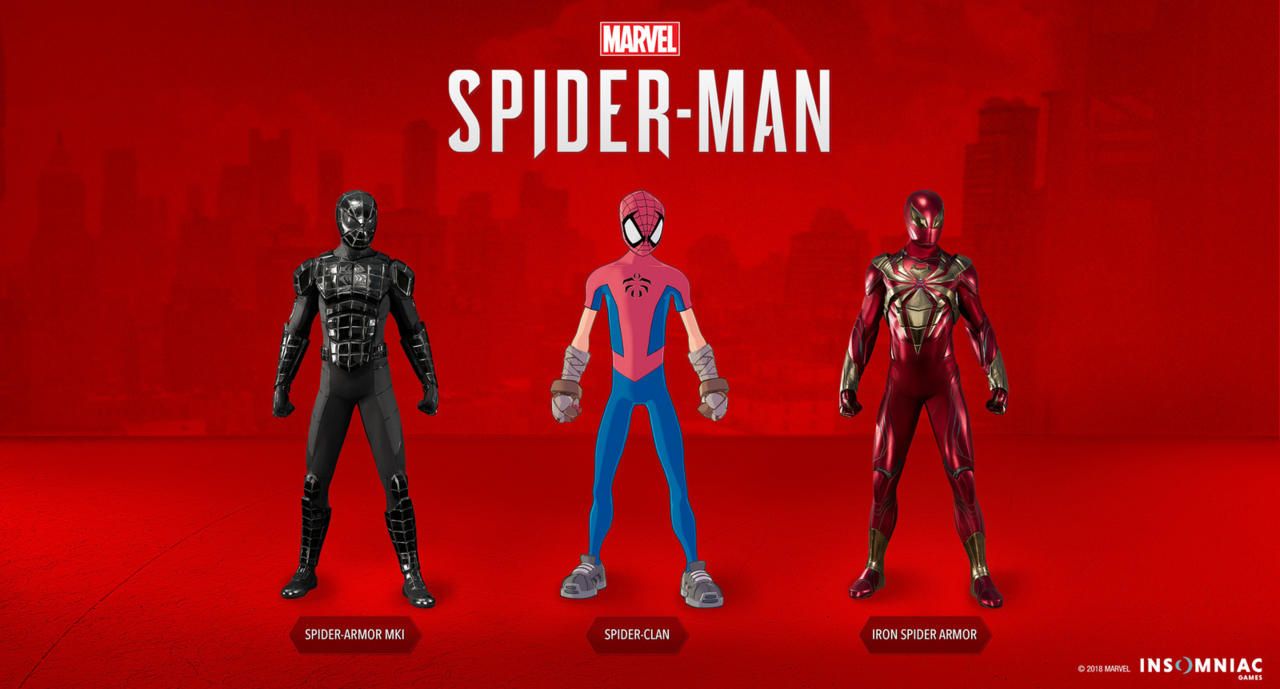 Kostum Baru di Spiderman