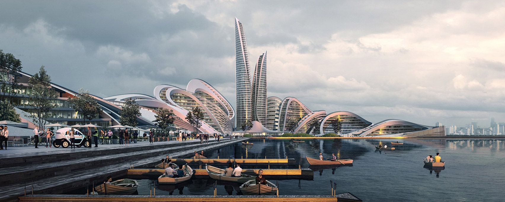 Zaha Hadid Architects Merancang Smart City di Distrik Baru Moskow