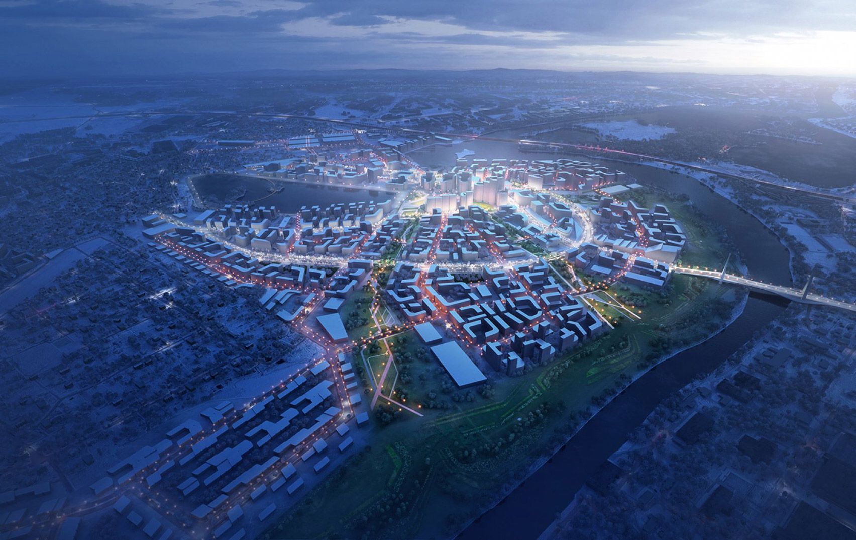 Zaha Hadid Architects Merancang Smart City di Distrik Baru Moskow