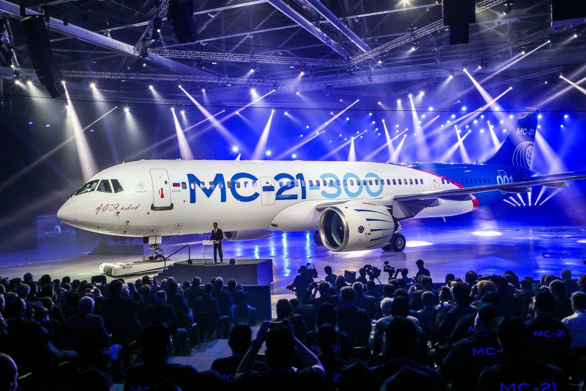 Intip Tampilan Interior Irkut MC-21, Pesawat yang Akan Digunakan Merpati Airlines