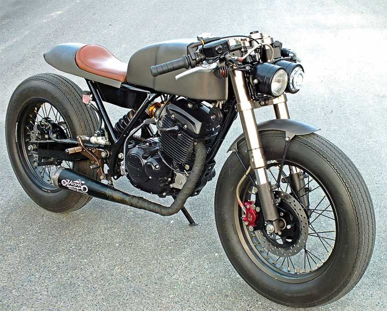 Cafe Racer dari Suzuki Thunder 