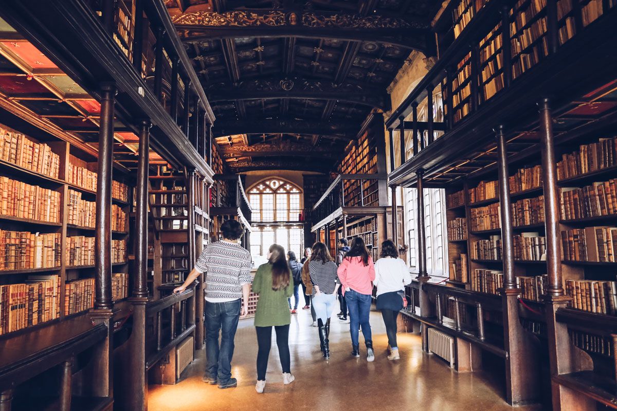 Perpustakaan Hogwarts yang ada di Oxford