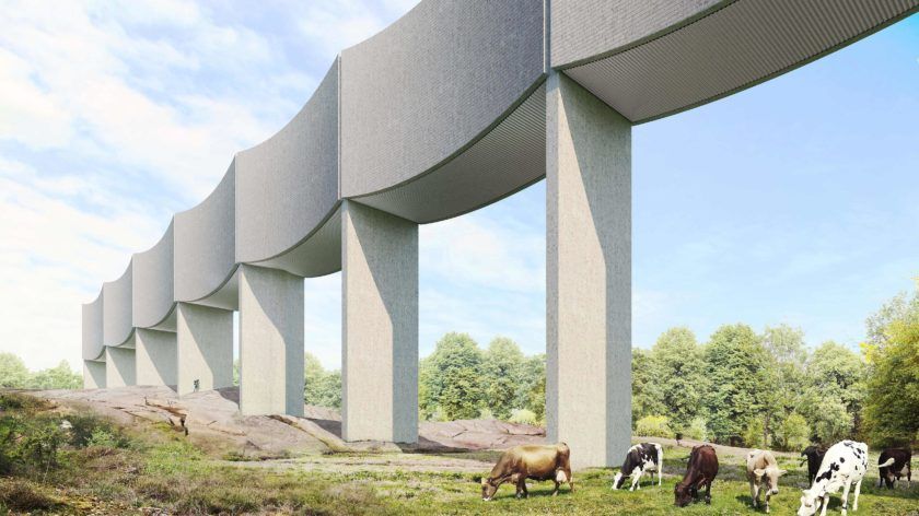 Menara Air Bergelombang Ini Menangkan Kompetisi Arsitektur di Varberg