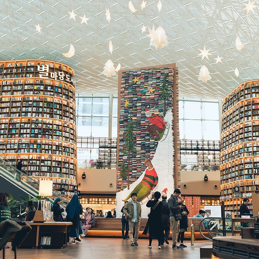 Starfield Library di Korea Selatan