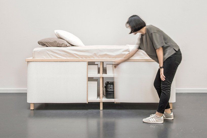 tiny home bed by yesul jang from ECAL