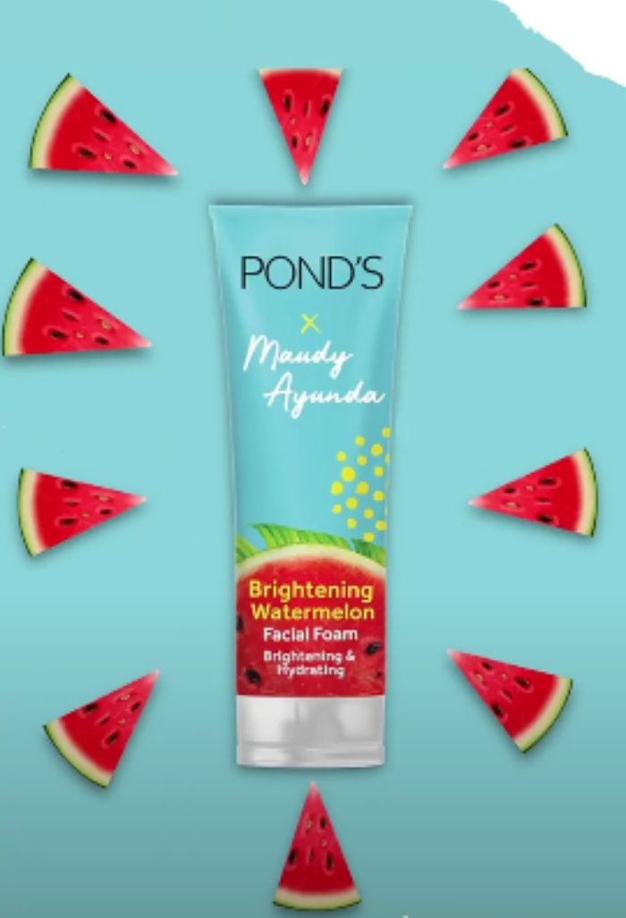 ponds facial foam watermelon