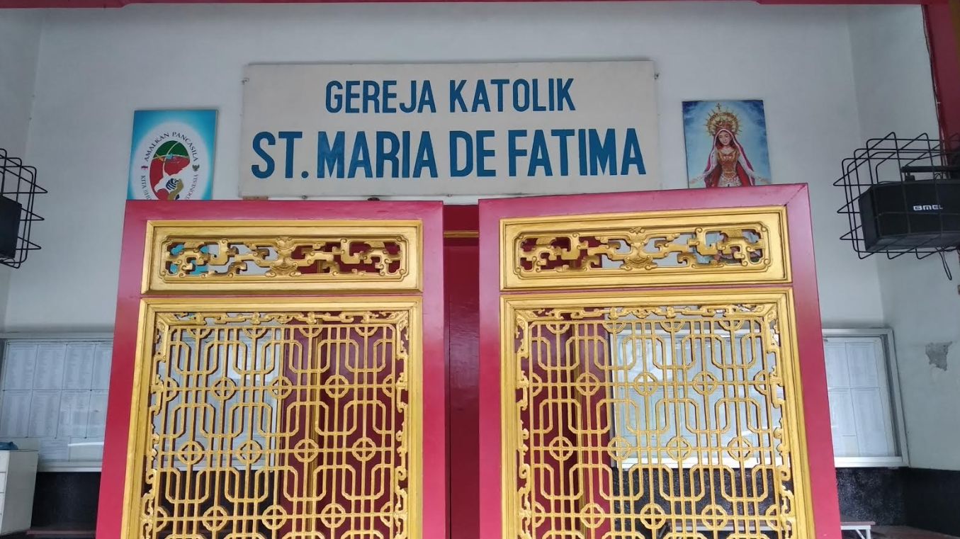 Liputan Gerja Santa Maria de Fatima Eksterior 