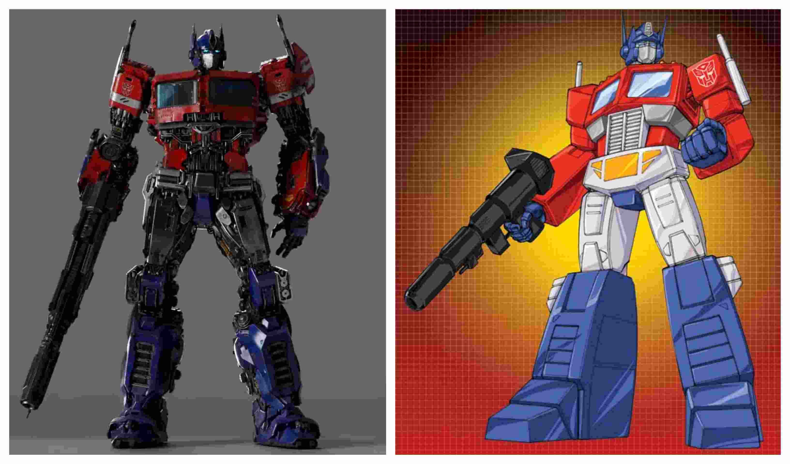 Optimus Prime dalam film Bumblebee dan Optimus Prime G1