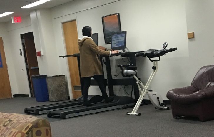 Treadmill dengan komputer