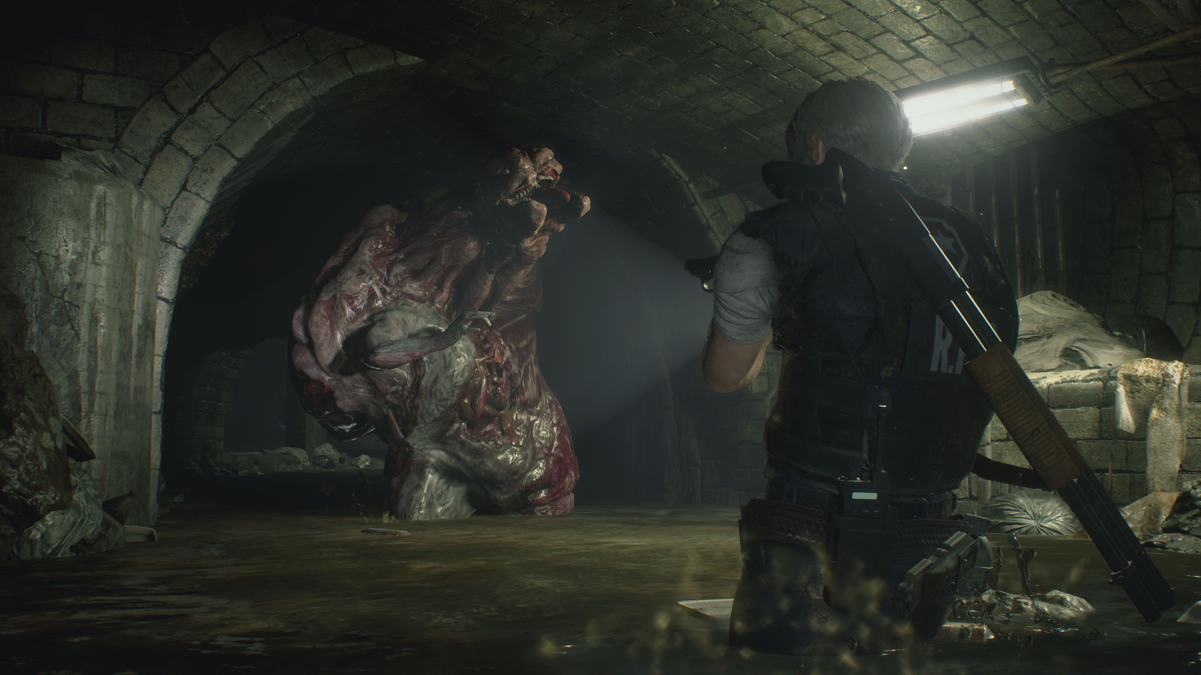 Tampilan Monster di Resident Evil 2 Remake