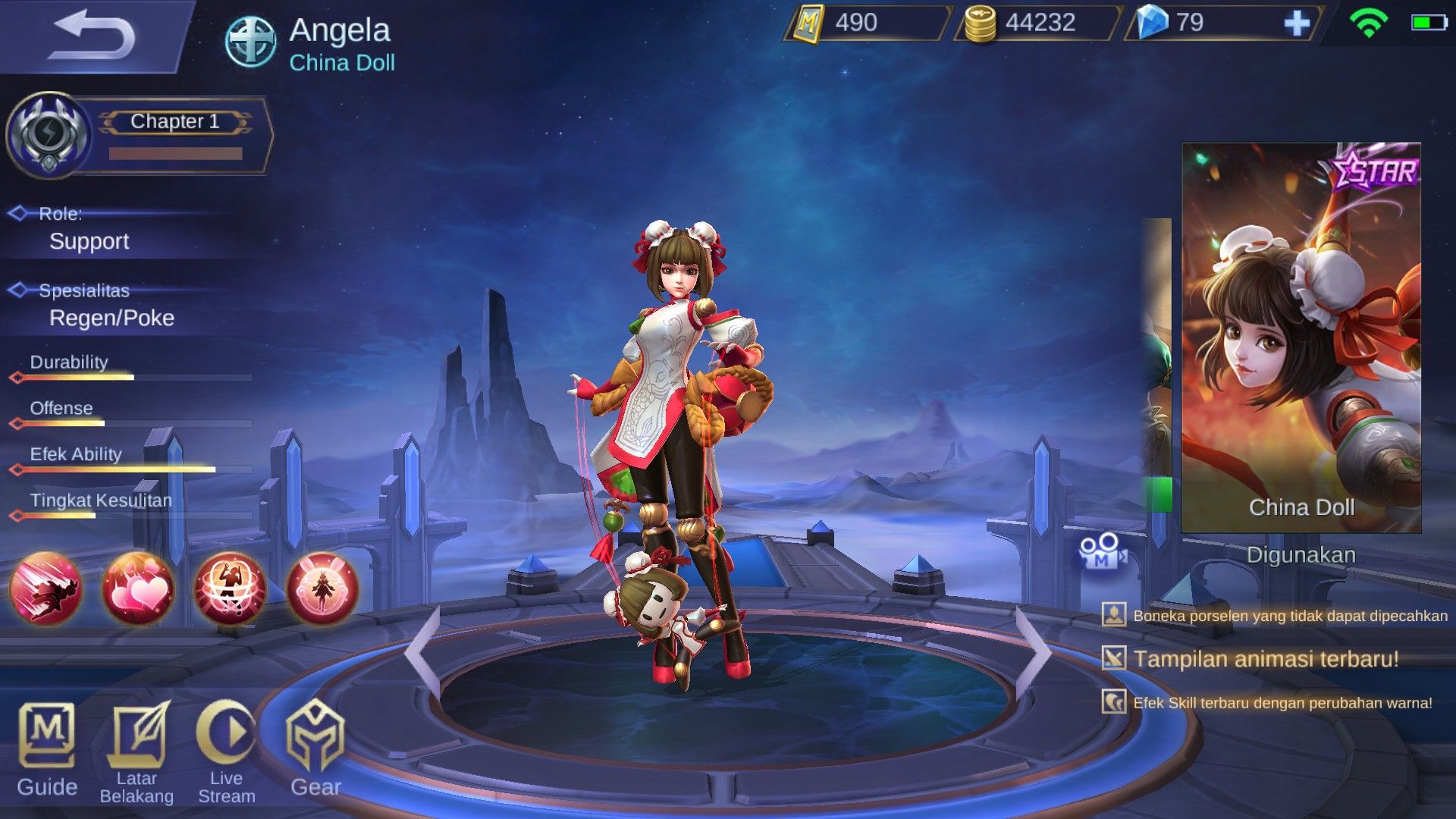 Starlight Member Mobile Legends bulan Juli 2018