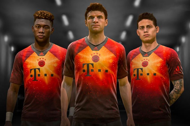 Jersi adidas x EA Sports Bayern Muenchen