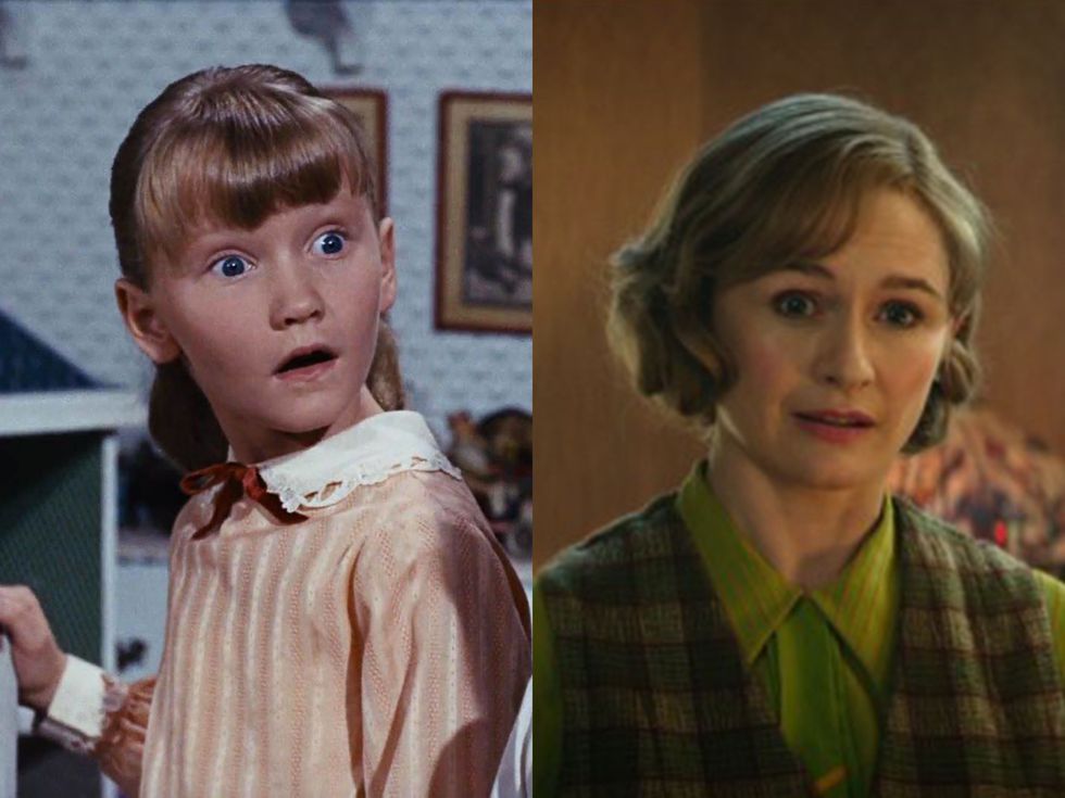 Karen Dotrice (1964) & Emily Mortimer (2018)