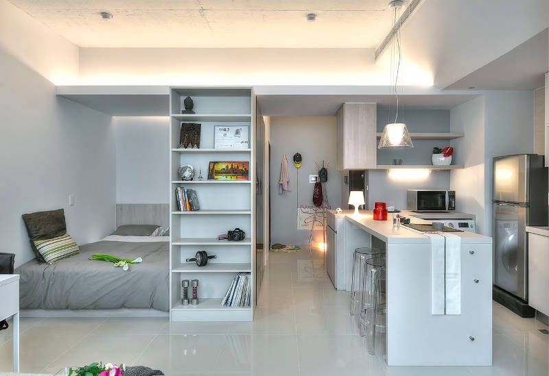 10 apartemen tipe studio terkeren