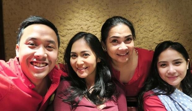 Barry Tedja Tamin, Caca Tengker, Ibunda, Nagita Slavina