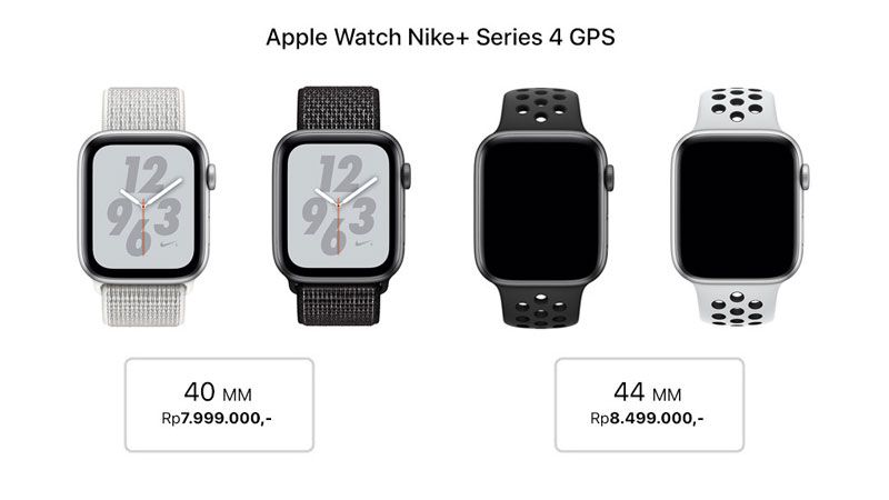 apple watch series 5 nike harga