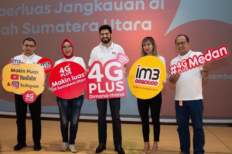 Peluncuran 4G Plus Indosat Ooredoo untuk Sumut dan sekitarnya