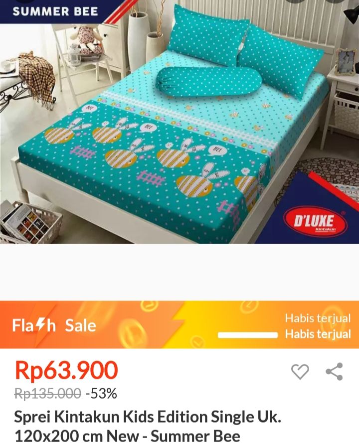 Promo sprei di Harbolnas