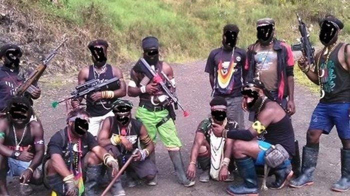 Kelompok Kriminal Bersenjata (KKB) melalui akun Facebook Tentara Pembebasan Nasional Papua Barat (TP